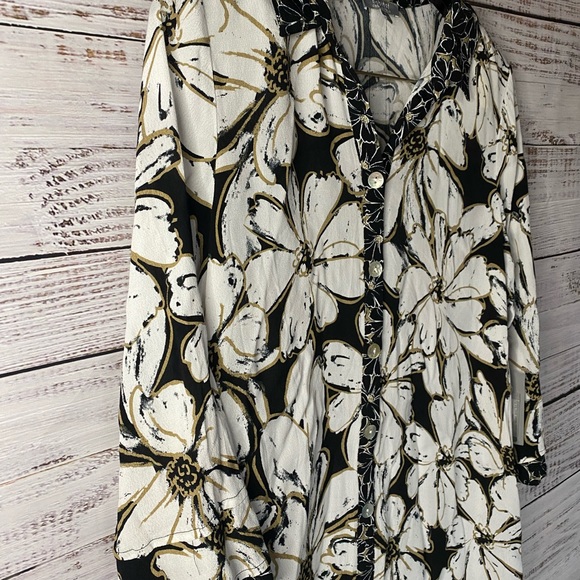 Habitat floral button down. Size S - Picture 7 of 11